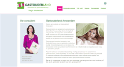 Desktop Screenshot of amsterdam.gastouderland.nl