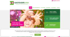 Desktop Screenshot of gastouderland.nl